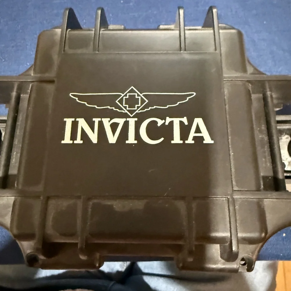 Invicta Sea Spider Blue and Black Watch RARE! - Picture 3 of 5